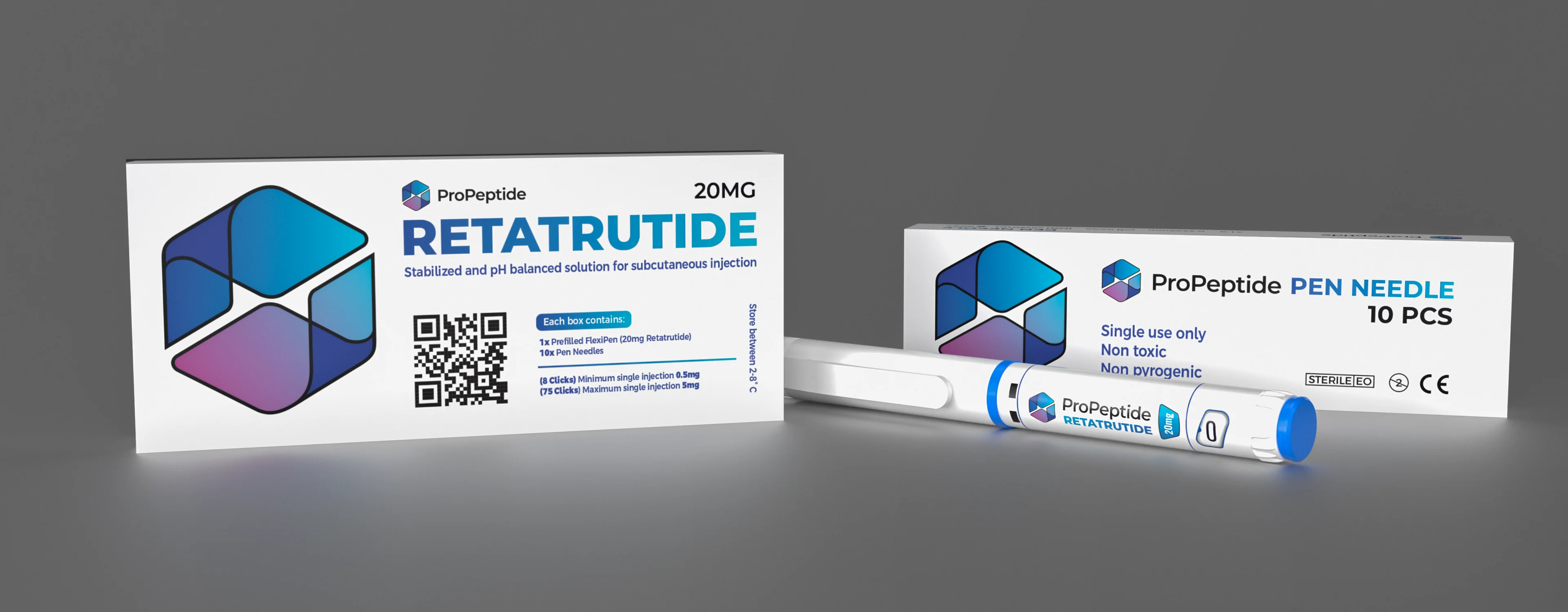 Remy Peptides research peptide carton — full UAE catalog