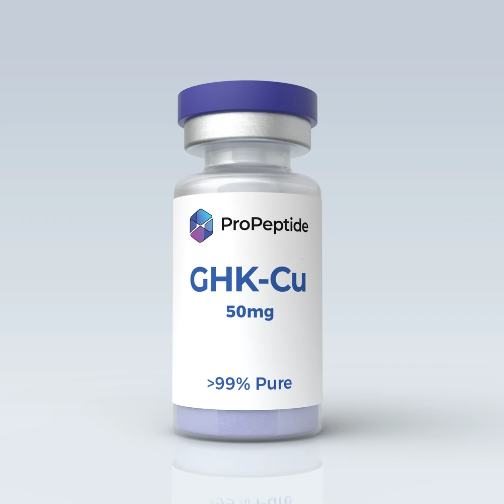 GHK-Cu 50mg copper peptide research vial