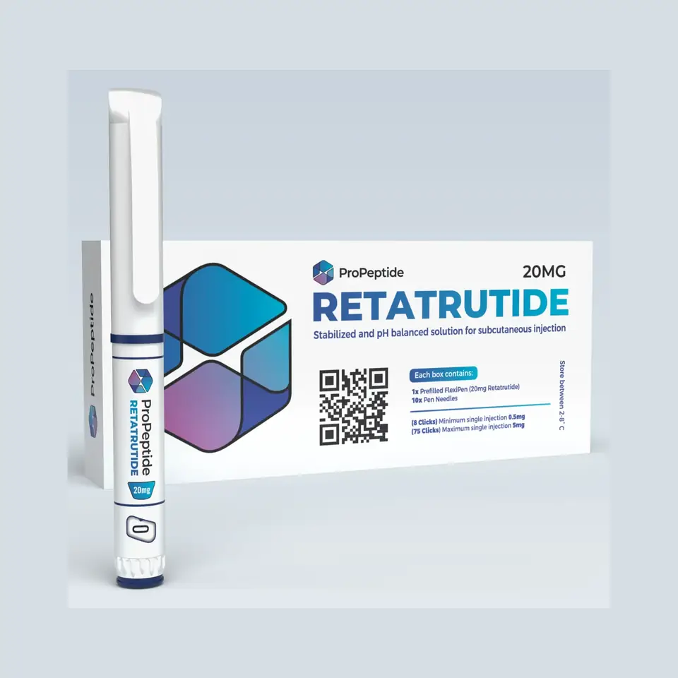 Retatrutide 20mg Pen prefilled retatrutide research carton