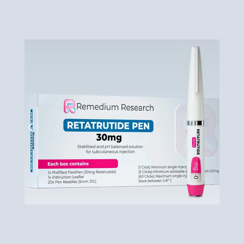 Remedium Retatrutide 30mg Pen prefilled research carton