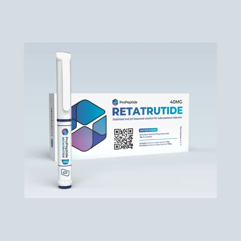 Retatrutide 40mg Pen prefilled retatrutide research carton